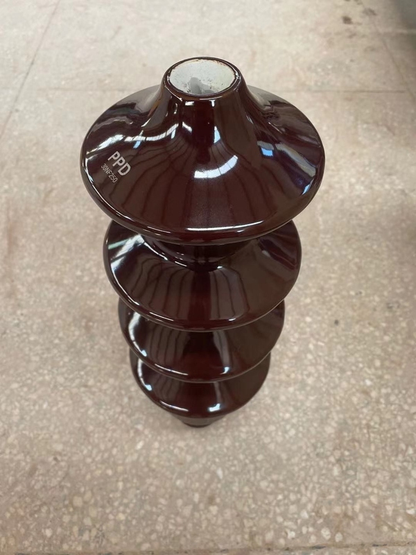 OEM DIN 42531 Brown a glacé la bague 30NF250 de porcelaine de transformateur